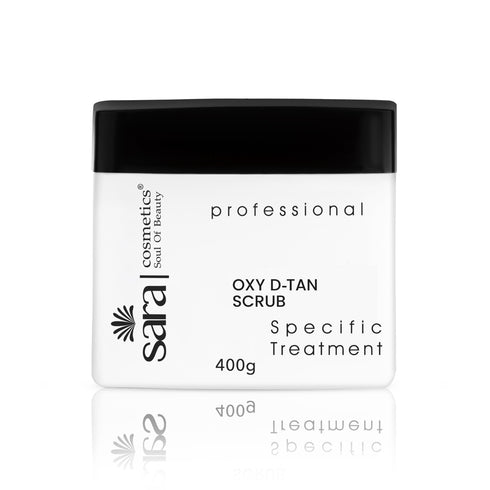 Sara Oxy D-tan Scrub Perfect Exfoliator And Blackheads & Whiteheads Remover | Perfect For All Skin Type | For Men & Women | 400g