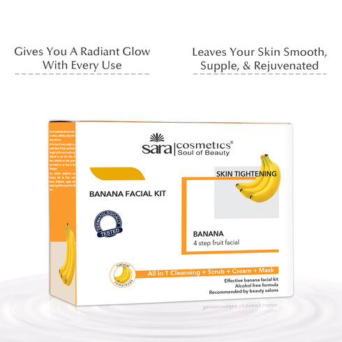 Banana and Orange Facial Kit Combo