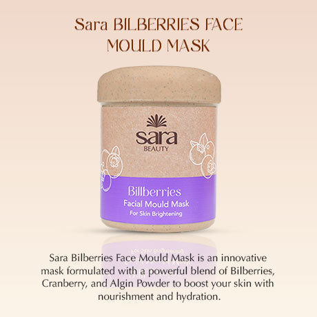 Sara BILBERRIES FACE MOULD MASK No 12 (IN Jar) Pack of 2