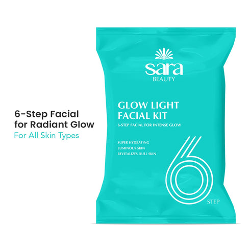 SARA Glow Light Facial Kit for Intense Glow