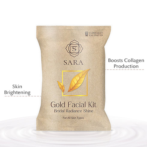 Bridal Glow with Diamond, Gold and Orange Facial Kit Combo