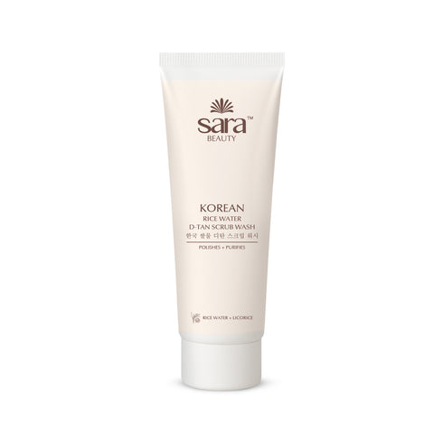 Sara Korean Rice Water D-tan Scrub Wash