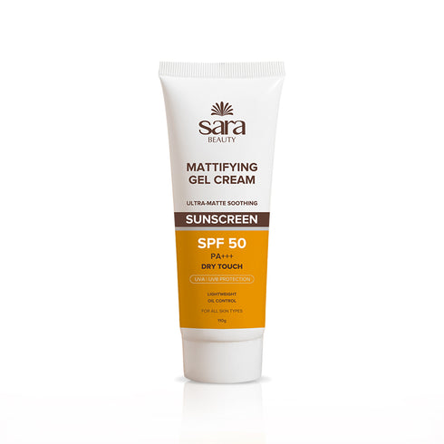 Sara Mattifying Gel Cream Sunscreen SPF 50