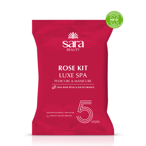 Sara Rose Kit Luxe Spa Pedicure & Manicure | 5 Steps