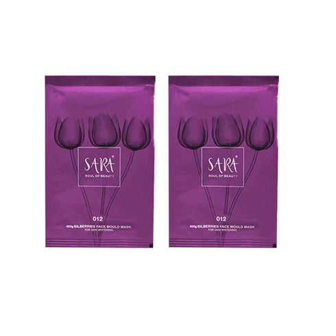 Sara Billberries Mould Mask No 12 400g (Pack Of 2)