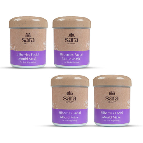 Sara BILBERRIES FACE MOULD MASK No 12 (IN Jar) Pack of 2