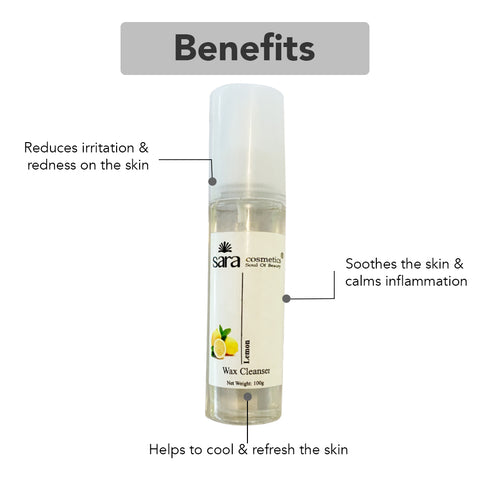 Sara Lemon Wax Cleanser 100g