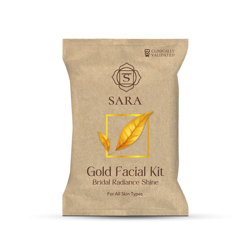 SARA GOLD FACIAL KIT (RADIANCE) MEGA ANTIAGING PACK OF 12