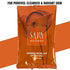 Sara Orange Facial Kit for Skin Cleansing & Brightening | Single Use | 2x40g