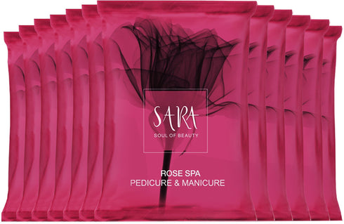Sara Rose Pedicure Manicure Kit for All Skin Type, Infused with Botanical Extracts for Soft, Healthy Skin | 600g