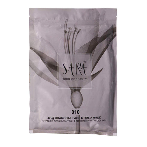Sara Charcoal Face Mask | Base Line Facial Mould Mask Perfect For Hydrating & Skin Nourishing | 400g