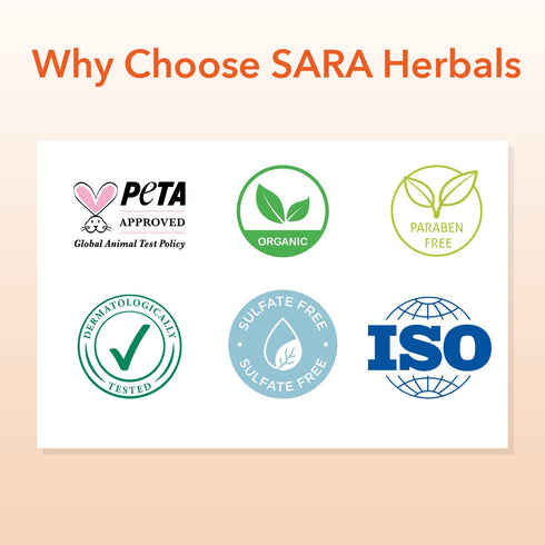 Sara Orange Facial Kit Perfect Glow Booster & Prevent Acne | All In 1- Cleanser, Scrub, Cream And Mask | All Skin Types | Facial Kit For Women & Men | 4x50g