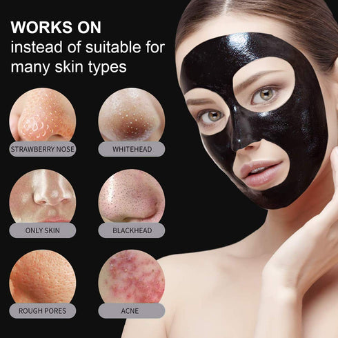 Sara Charcoal Face Mask | Base Line Facial Mould Mask Perfect For Hydrating & Skin Nourishing | 400g