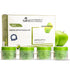 Sara Green Apple Facial Kit | All in 1 ( Cleansing + Scrub + Cream + Mask ) | Suitable For All Skin Type | 4x50g