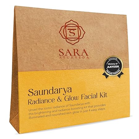 Sara Soundarya Glow Facial Kit For Radiant & Glowing Skin, 32gm