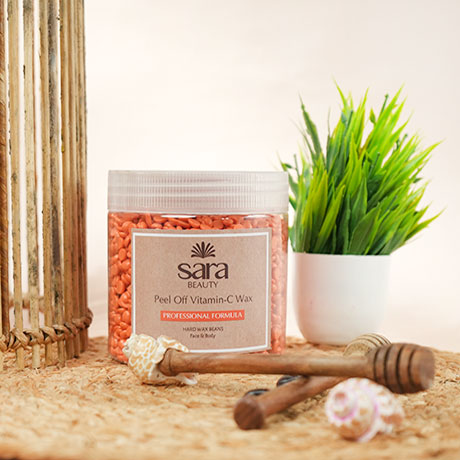 SARA VITAMIN C BEANS WAX 400 G[ Pack of 2 ]