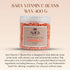 SARA VITAMIN C BEANS WAX 400 G