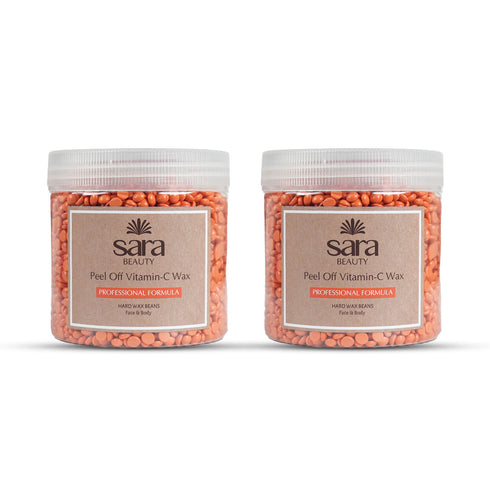 SARA VITAMIN C BEANS WAX 400 G[ Pack of 2 ]