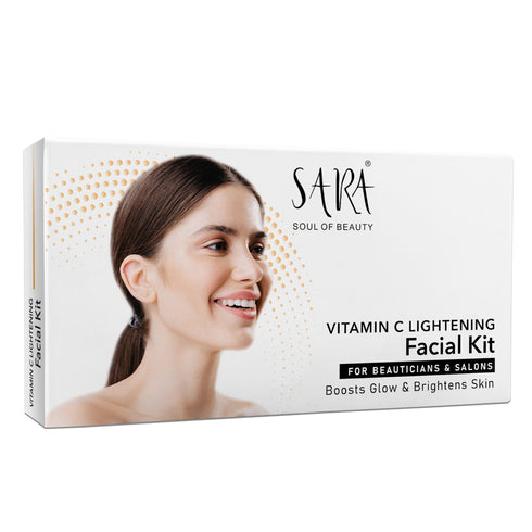 SARA Vitamin-C Lightening Facial kit-20g (Pack of 6)
