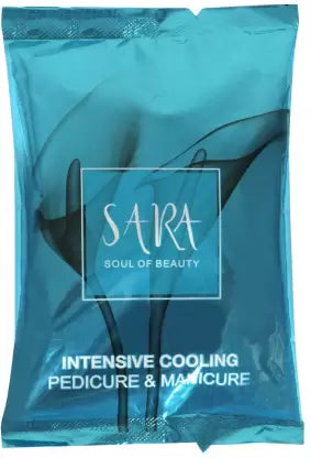 Sara Intensive Cooling Pedicure Manicure Kit Hand and foot care kit | Soft hand and feet formula | | All Skin Types | Perfect For Men & Women
