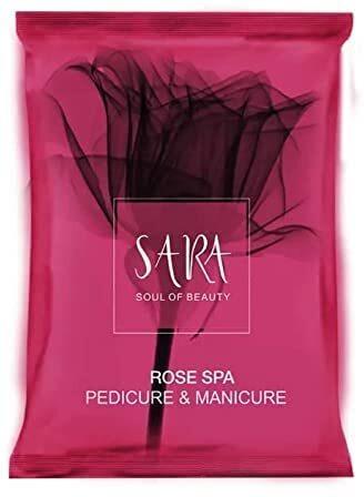 Sara Rose Pedicure Manicure Kit for All Skin Type, Infused with Botanical Extracts for Soft, Healthy Skin 50 gm | Pack of 6