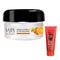 Sara Ubtan D-TAN® Facemask with Vitamin C and Turmeric for glowing skin 330gm with Radiance D-TAN® Face Wash 100gm